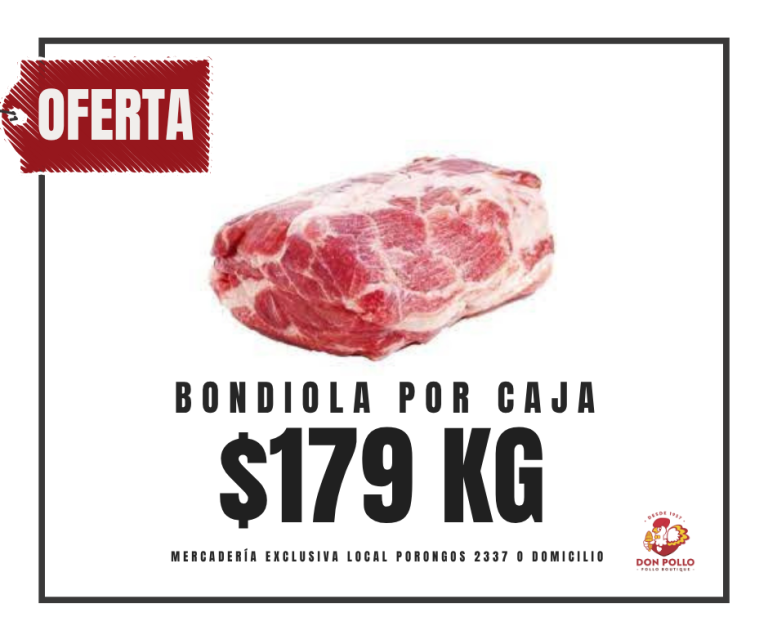Oferta bondiola
