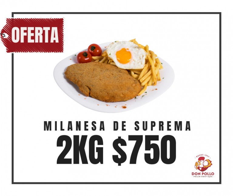 Oferta Milanesas de Pollo
