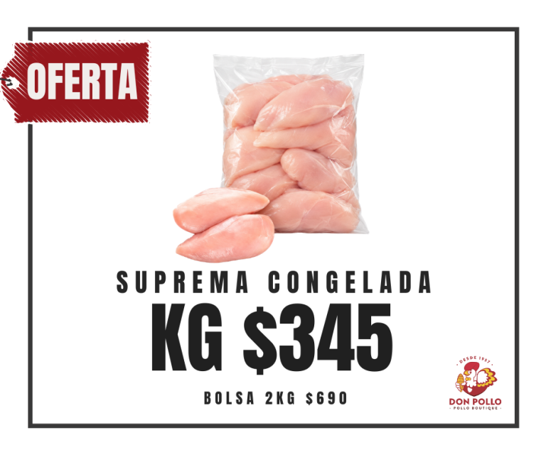 Suprema Congelada x2kg
