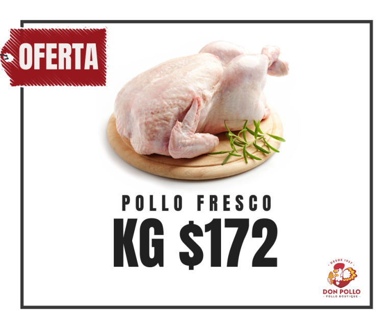 Oferta Pollo Fresco Con Menudos